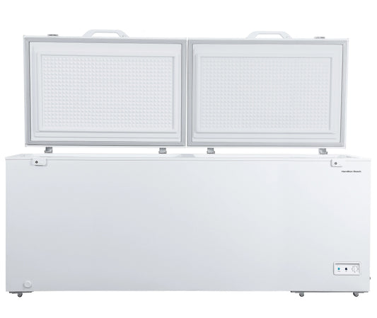 Hamilton Beach 21 Cu. ft. Chest Freezer, Double Doors, HZ9212, White