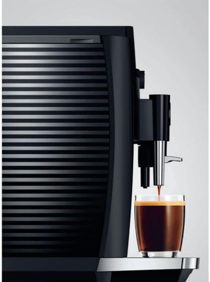 Jura E4 Automatic Coffee Machine Piano Black 120V
