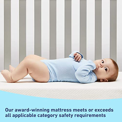 Graco Premium Crib & Toddler Mattress Fits Standard Full-Size Crib and Toddler Bed