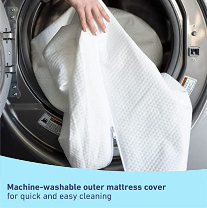 Graco Premium Crib & Toddler Mattress Fits Standard Full-Size Crib and Toddler Bed