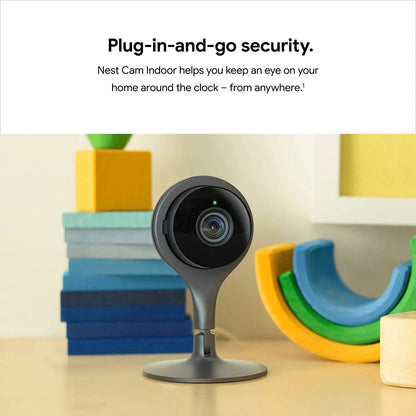 Google Nest Cam Indoor Wired Indoor Camera, For Home Security