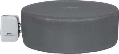 Inflatable Hot Tub Spa (71" x 26") | Portable Hot Tub with 2 Covers (1 Energy-Efficient Thermal Cover and 1 Standard Cover) | Fits Up to 2-4 Persons | Black