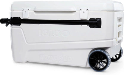 110QT Glide Cooler with Wheels and Telescoping Handle