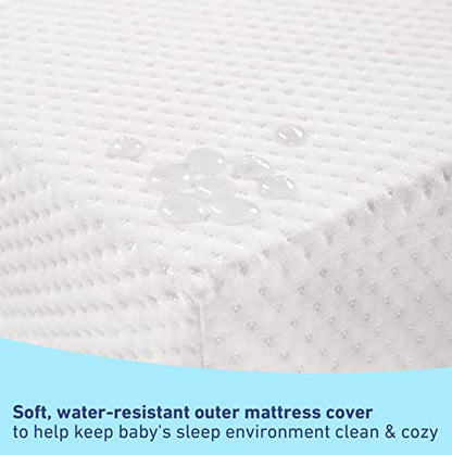 Graco Premium Crib & Toddler Mattress Fits Standard Full-Size Crib and Toddler Bed