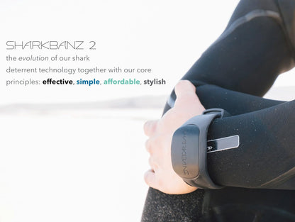 Magnetic Shark Repellent Band for Swimming, Surfing, Diving, Snorkeling and All Ocean Sports