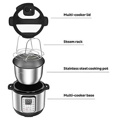 Instant Pot Duo Plus 9-in-1 Electric Pressure Cooker, Slow Cooker, Stainless Steel