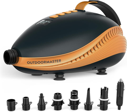 High Pressure Paddle Board Pump Electric Dolphin -Quick Portable SUP Air Pump,Auto-Off &12V DC Car Connector Electric Pump for Inflatable Stand up Paddle Boards,Boats,Inflators