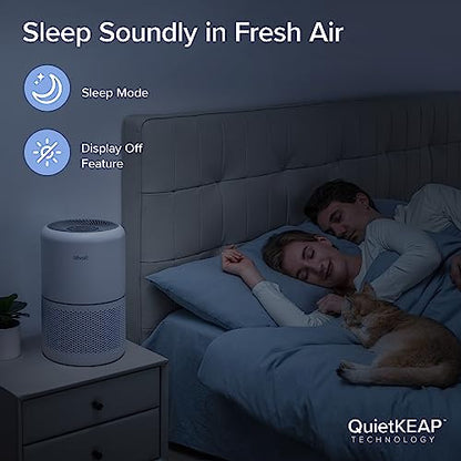 LEVOIT Air Purifier for Home Allergies Pets Hair in Bedroom, Covers Up to 1095 Sq.Ft