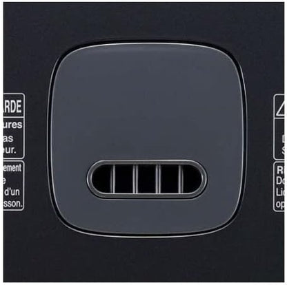 Induction Rice Cooker and Warmer, 5.5 Cup Capacity, Black, 9.25 x 12.25 x 7.88