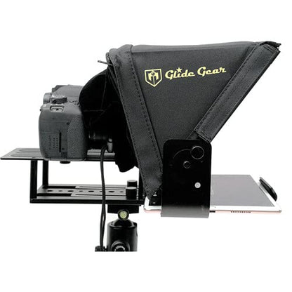 Glide Gear TMP100 Adjustable Teleprompter Beam Splitter 70/30 Glass w/ Carry Case