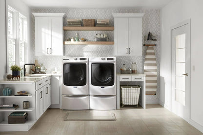 MED6630HW Front-Loading Electric Dryer - White