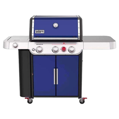 Genesis E-335 3 Burner Liquid Propane Grill Deep Ocean Blue