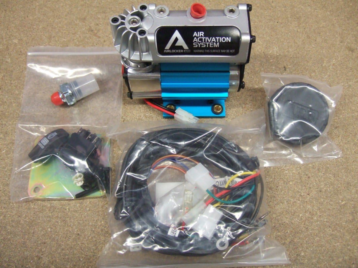 '12V' On-Board Twin High Performance Air Compressor, Ideal for Air Lockers Locking Differentials, Tire Inflator, Air Horn, Air Tools and Pneumatic Tools.