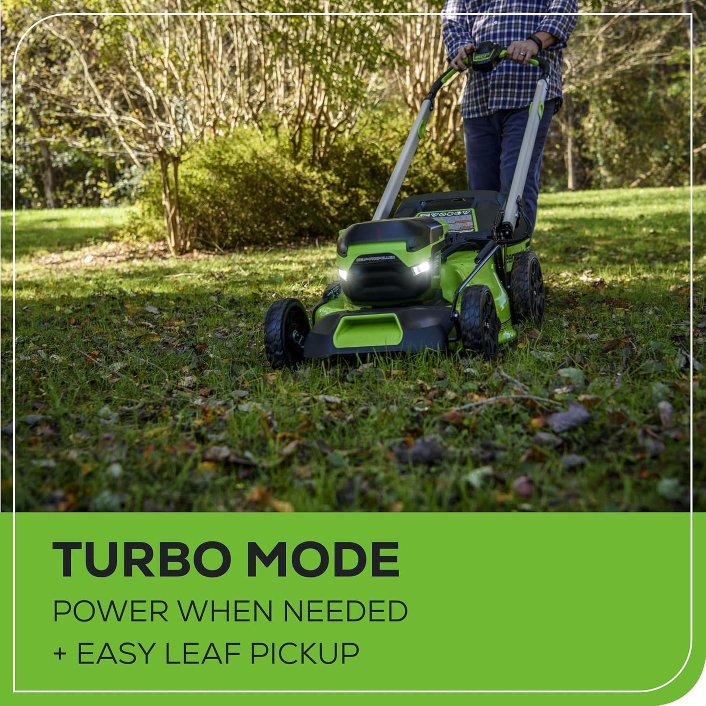 Greenworks 60V 21” Cordless (Self-Propelled) Lawn Mower , 2 x 4.0Ah Batteries and Dual Port Rapid Charger sgtnighsdesigns