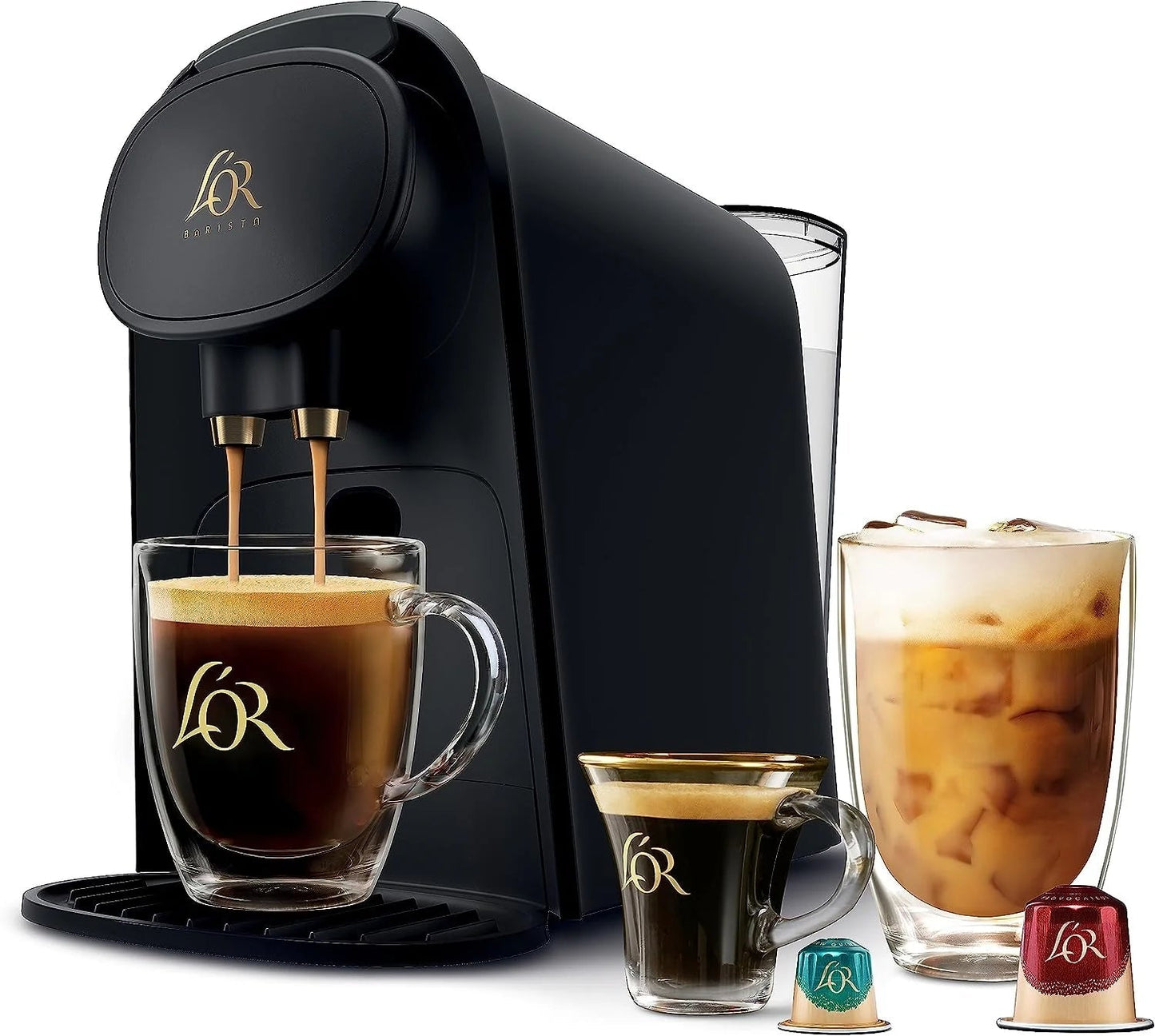 L'OR Barista System Coffee and Espresso Machine Combo