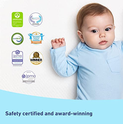 Graco Premium Crib & Toddler Mattress Fits Standard Full-Size Crib and Toddler Bed
