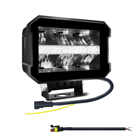 100W LED Car Wroklight High Bright DRL Spotlight 10000LM 6000K Auto Offroad SUV Headlight Truck Driving Fog Lights Headlamp 30V