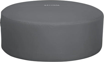 Inflatable Hot Tub Spa (71" x 26") | Portable Hot Tub with 2 Covers (1 Energy-Efficient Thermal Cover and 1 Standard Cover) | Fits Up to 2-4 Persons | Black