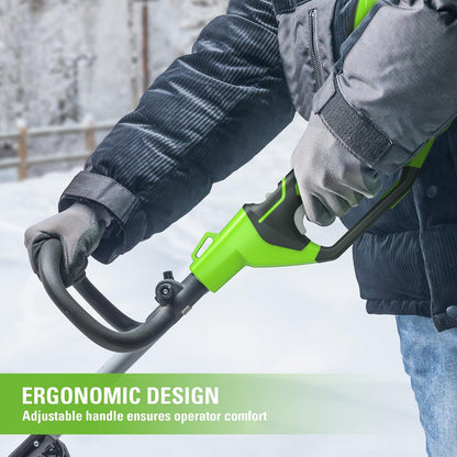 12-inch cordless snow shovel, includes 4.0Ah battery and charger