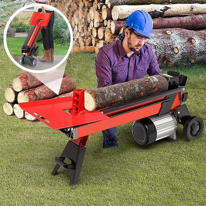Heavy Duty 7 Tons Electric Hydraulic Log Splitter Machine sgtnighsdesigns