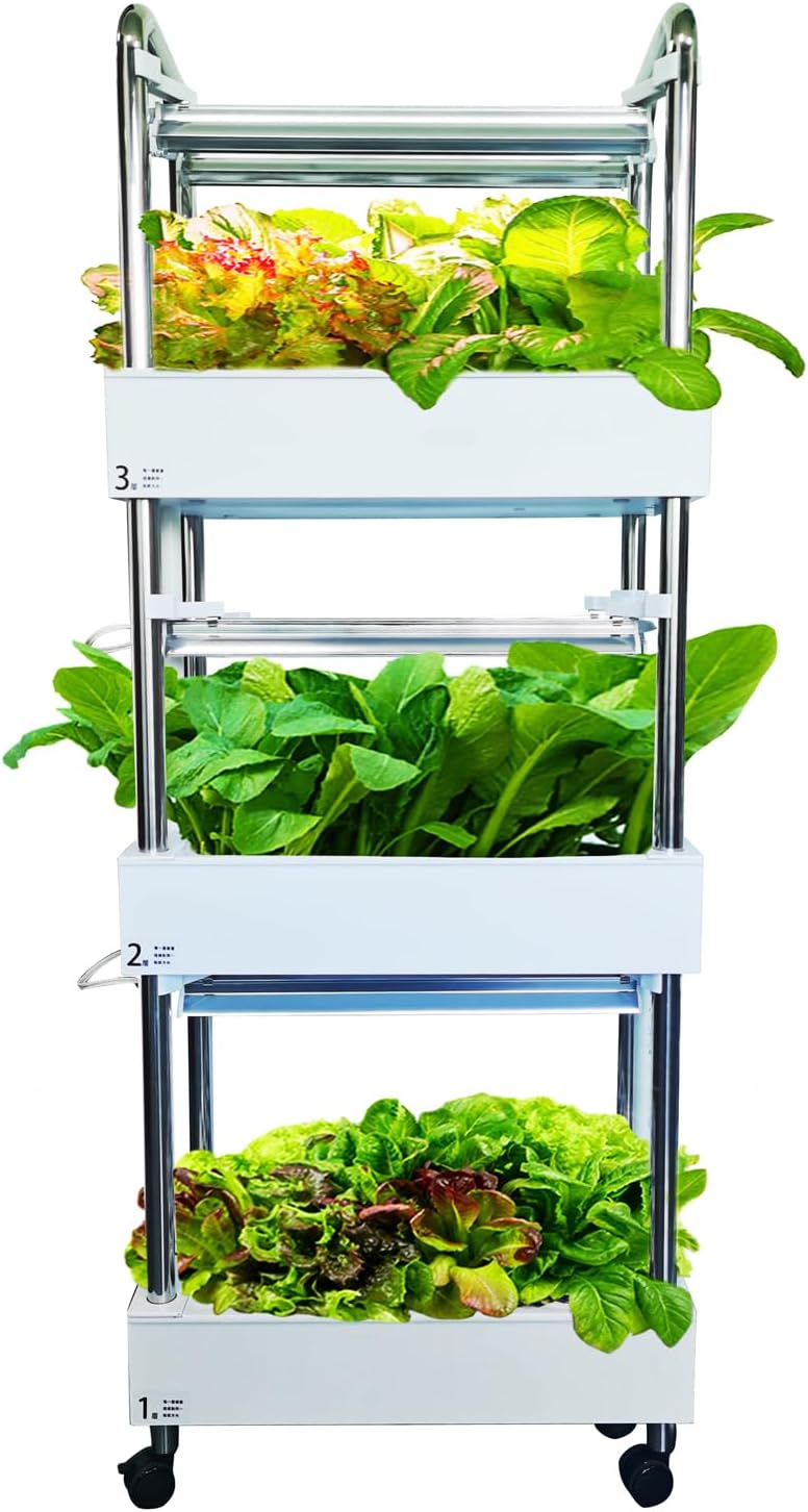 Hydroponics Growing System Plant Germination Kits Hydrophonic Planter for Indoor Garden Vegetable Herb Microgreens Growing Aerogarden Gardening Gifts 36 Large Pods(≈ 5X Small Pods)
