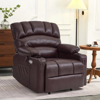 Heated Lift Recliner for Seniors with USB & Cup Holders