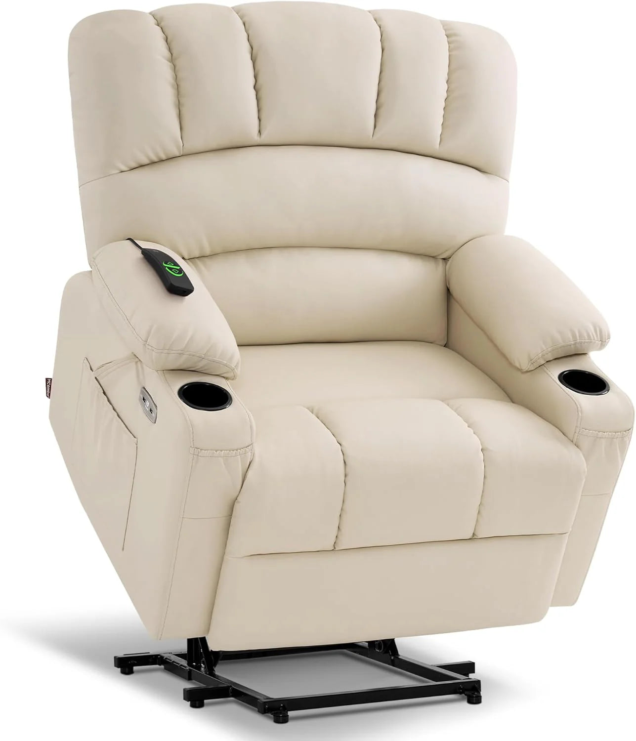 Heated Lift Recliner for Seniors with USB & Cup Holders