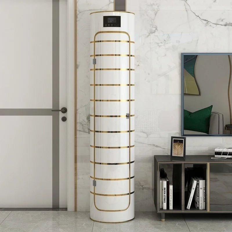 Large-capacity multi-layer rotating disinfection shoe cabinet with mirror + deodorizer